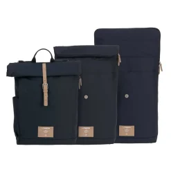 Tout Pour Vos Balades|Sacs À Langer*Lässig Sac à dos à langer Rolltop de Bleu nuit