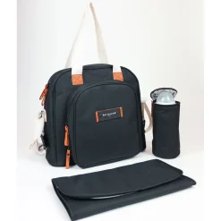 Sacs À Langer|Tout Pour Vos Balades*Baby On Board Sac à dos à langer Square Duo de Noir