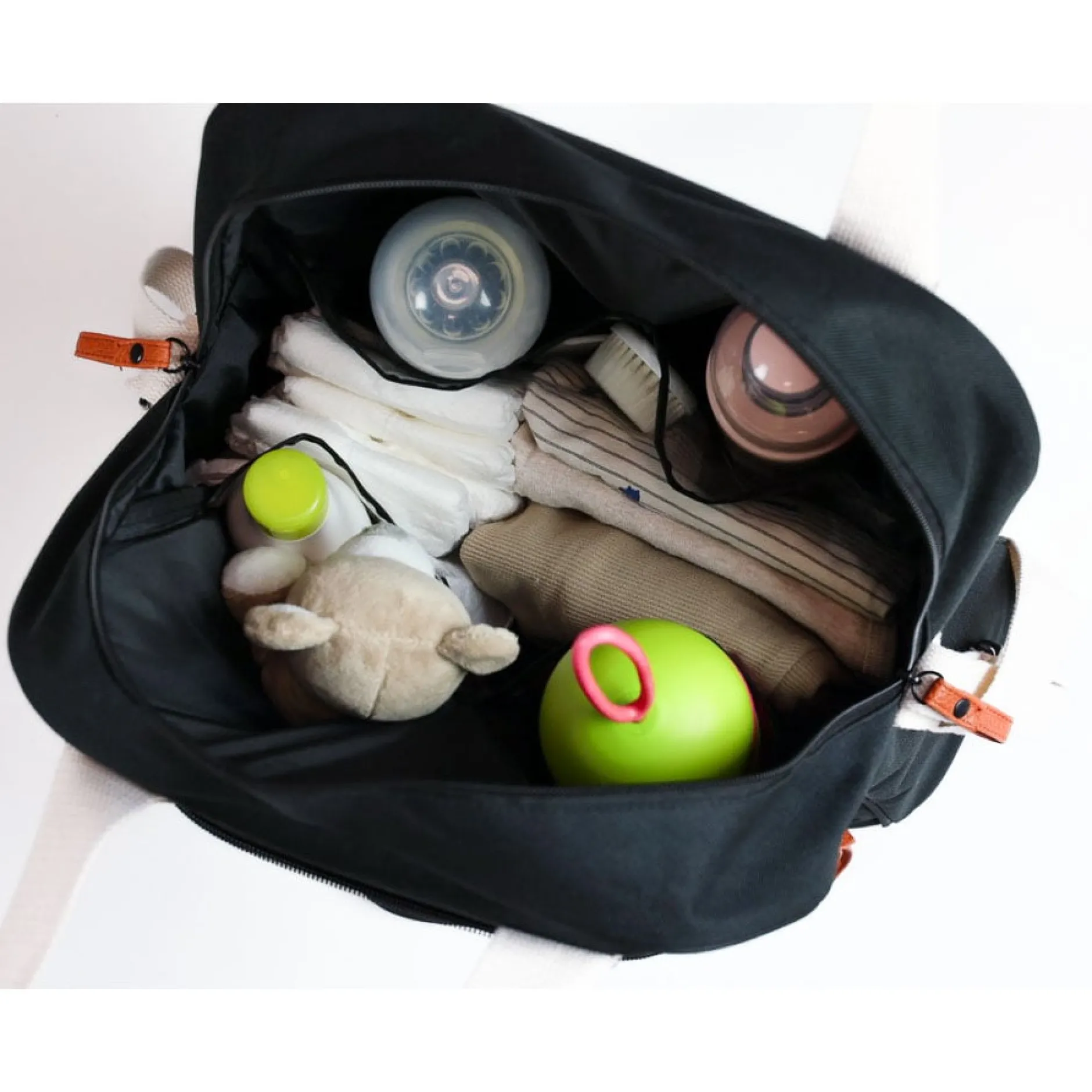 Sacs À Langer|Tout Pour Vos Balades*Baby On Board Sac à dos à langer Square Duo de Noir