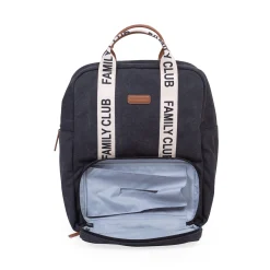 Sacs À Langer|Tout Pour Vos Balades*Childhome Sac à Dos Family Club Signature de Noir