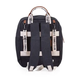 Sacs À Langer|Tout Pour Vos Balades*Childhome Sac à Dos Family Club Signature de Noir
