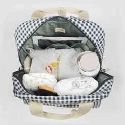 Tout Pour Vos Balades|Sacs À Langer*Walking Mum Sac à dos I love Vichy de Noir