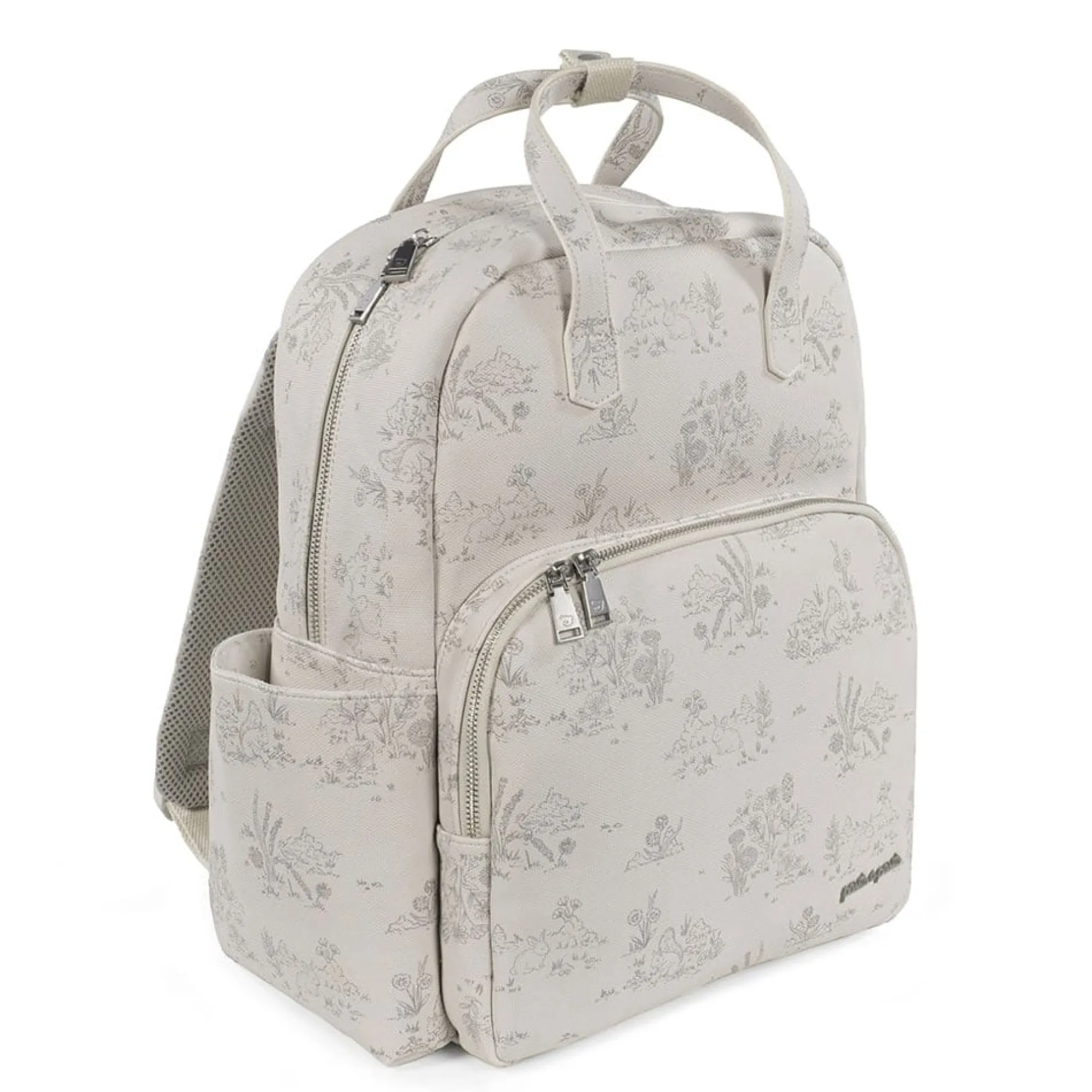 Tout Pour Vos Balades|Sacs À Langer*pasito a pasito Sac à dos imprimé toile de jouy de Cream