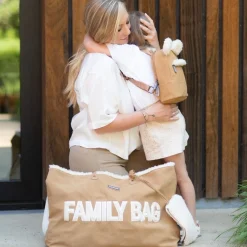Tout Pour Vos Balades|Sacs À Langer*Childhome Sac à langer Family Bag de Daim