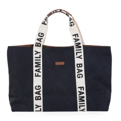 Sacs À Langer|Tout Pour Vos Balades*Childhome Sac à langer Family Bag Signature de Noir