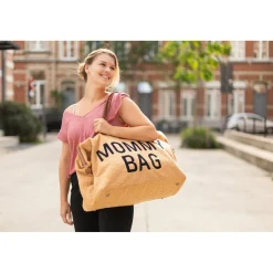 Sacs À Langer|Tout Pour Vos Balades*Childhome Sac à langer Mommy Bag de Teddy brun