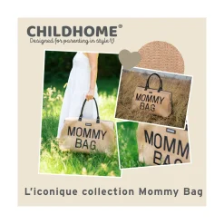 Sacs À Langer|Tout Pour Vos Balades*Childhome Sac à langer Mommy Bag de Raffia Look
