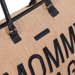 Sacs À Langer|Tout Pour Vos Balades*Childhome Sac à langer Mommy Bag de Raffia Look