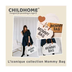 Sacs À Langer|Tout Pour Vos Balades*Childhome Sac à langer Mommy Bag de Teddy écru
