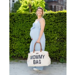 Sacs À Langer|Tout Pour Vos Balades*Childhome Sac à langer Mommy Bag de Teddy écru