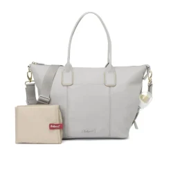 Autres Accessoires De Voyage|Tout Pour Vos Trajets*Babymel Sac à langer Roxy de Cuir vegan gris