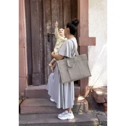 Tout Pour Vos Balades|Sacs À Langer*Lässig Sac à langer Tote Up de Taupe