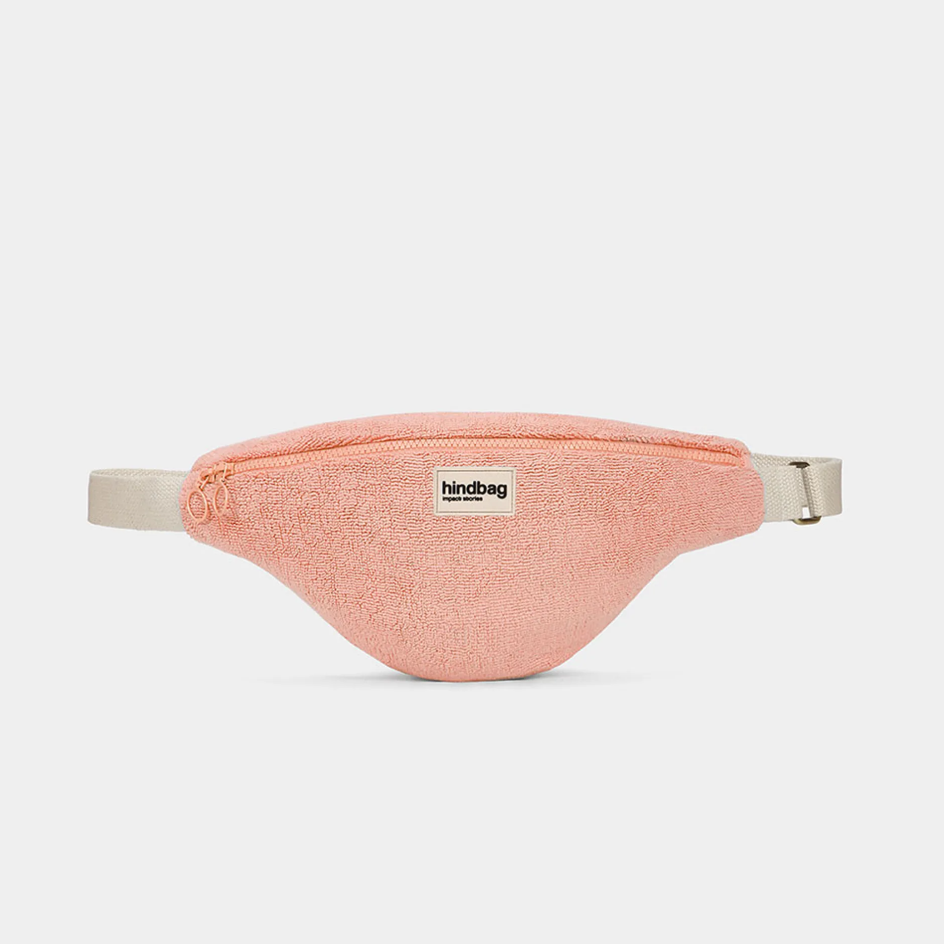 Tout Pour Vos Balades*Hindbag Sac banane Olivia de Eponge rose corail