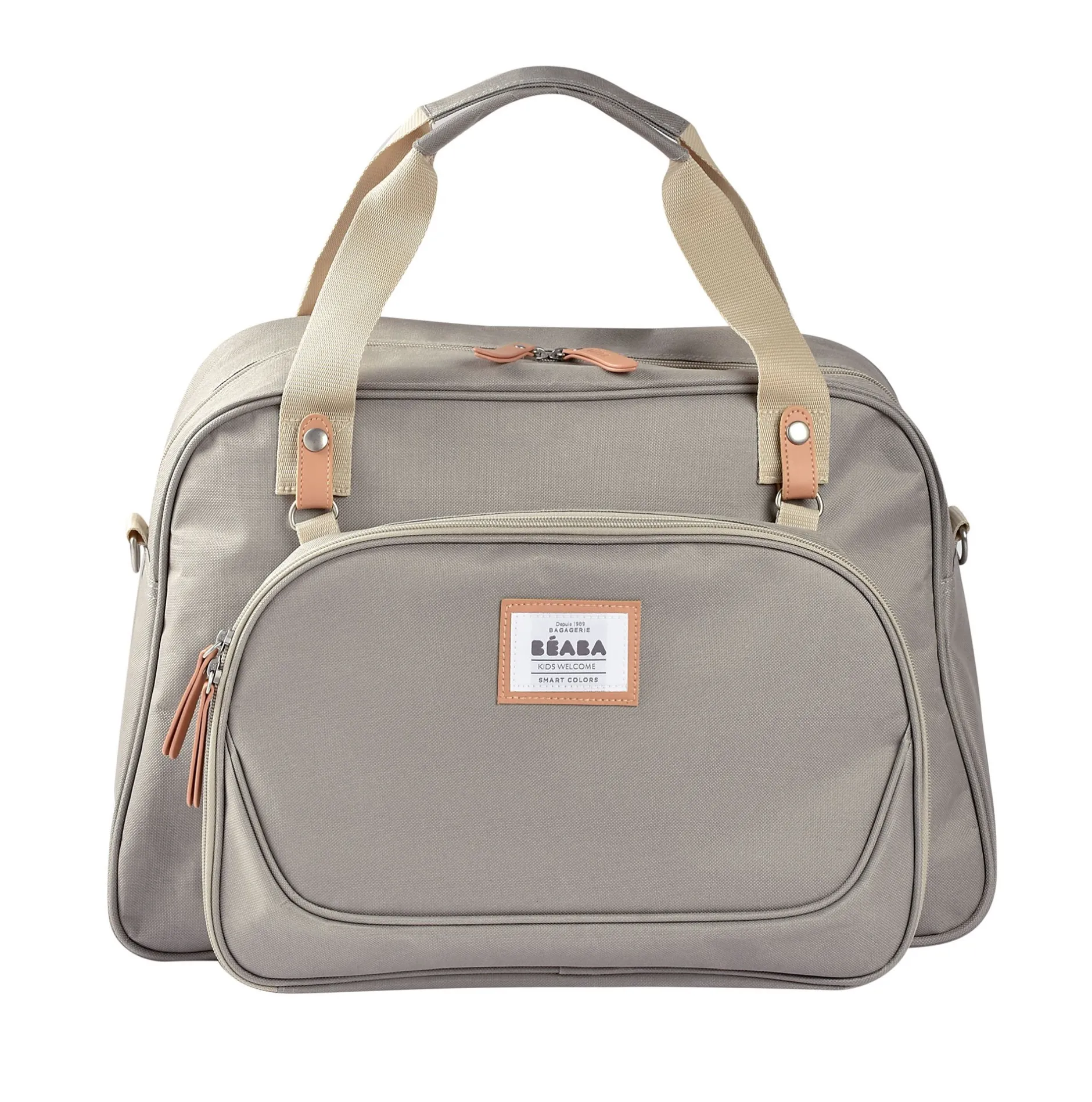 Sacs À Langer|Tout Pour Vos Balades*Béaba Sac Genève Vintage de Gris velours