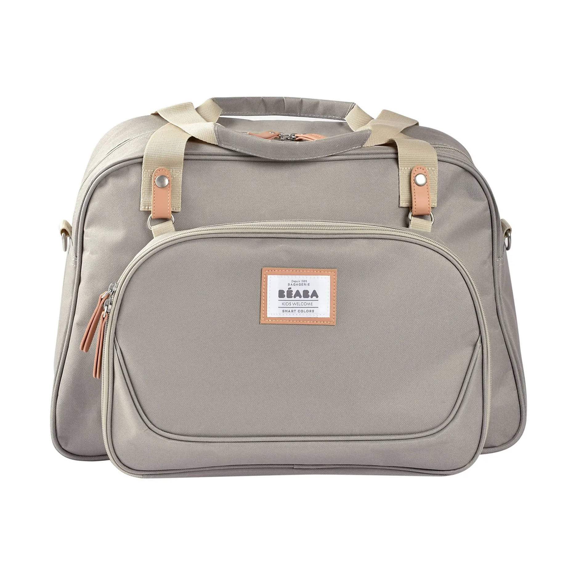 Sacs À Langer|Tout Pour Vos Balades*Béaba Sac Genève Vintage de Gris velours