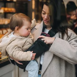 Tout Pour Vos Balades|Accessoires*Wildride Sac Porte-bébé Slide On Bag Premium de Black