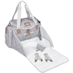 Tout Pour Vos Balades|Sacs À Langer*Béaba Sac Sydney II de Jungle Gris