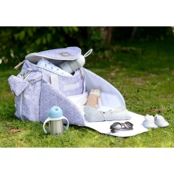 Tout Pour Vos Balades|Sacs À Langer*Béaba Sac Sydney II de Jungle Gris