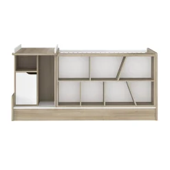 Ensembles Évolutifs*Galipette Sacha lit compact bébé 70x140 de Chêne