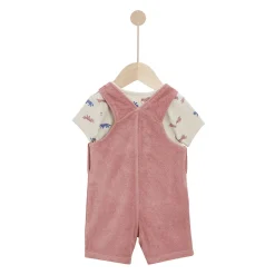 Combinaisons, Salopettes|T-Shirts, Polos, Chemises*Marèse Salopette + Tee-shirt manches courtes de Imprimé Tout Doux