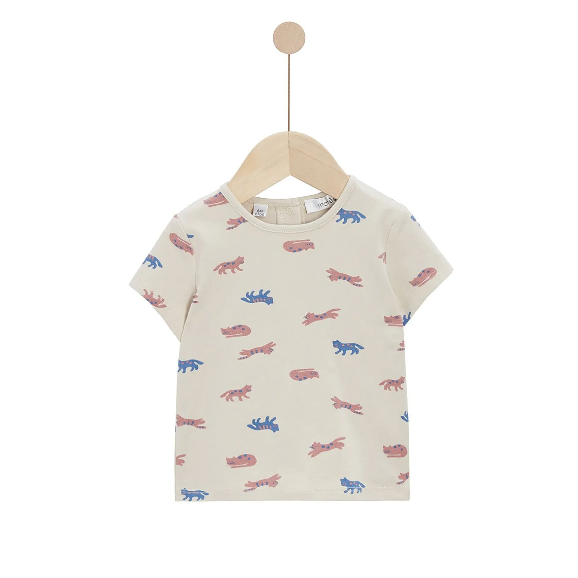 Combinaisons, Salopettes|T-Shirts, Polos, Chemises*Marèse Salopette + Tee-shirt manches courtes de Imprimé Tout Doux