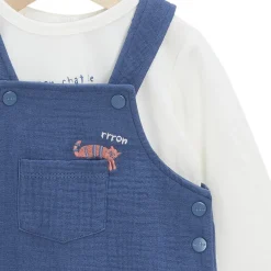 Combinaisons, Salopettes|T-Shirts, Polos, Chemises*Marèse Salopette + Tee-shirt manches longues de Garigue