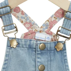 Combinaisons, Salopettes*P'tit Bisou Petit Prix Salopette en denim Liberty and Sea Life de