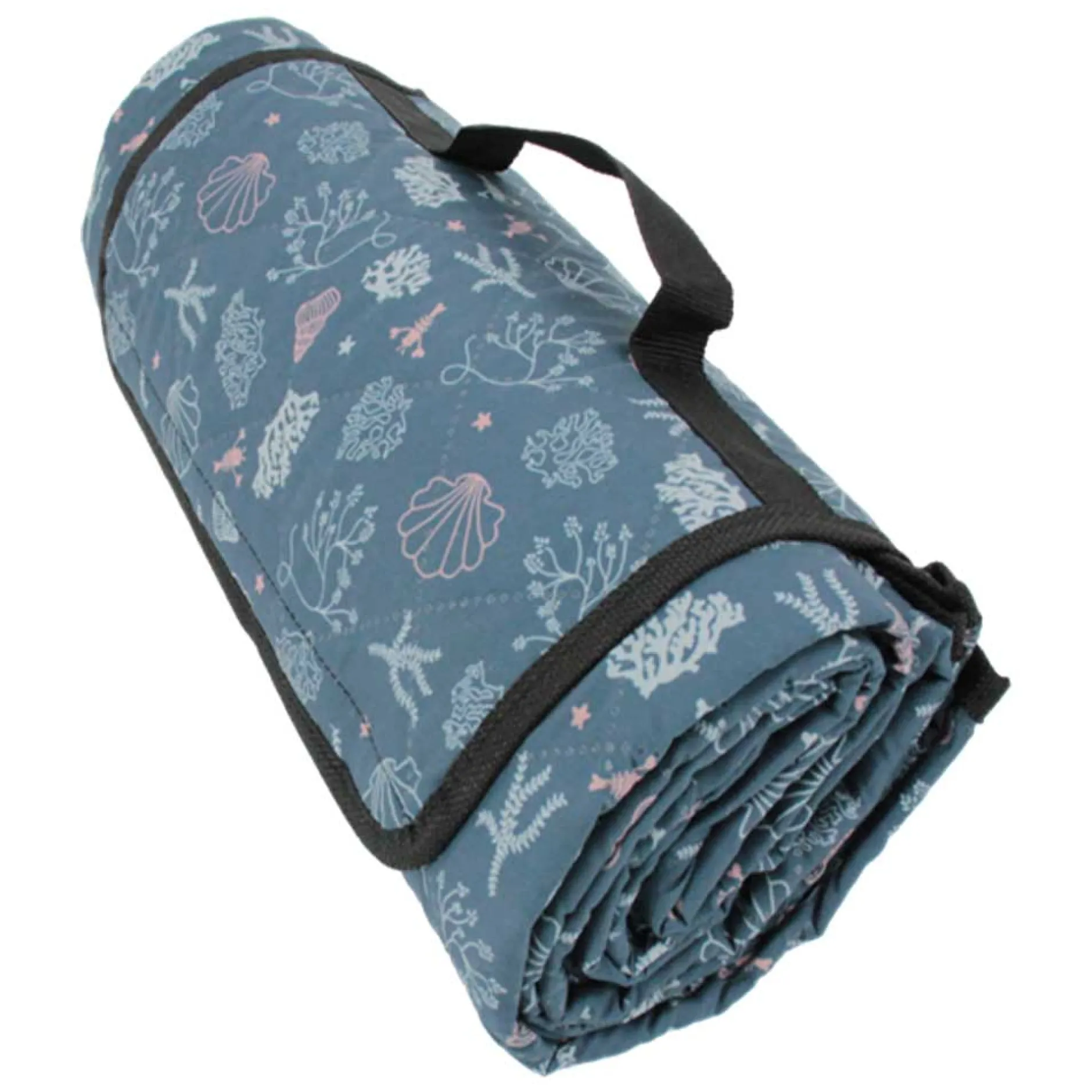 Tout Pour Vos Trajets*Little Band Seaside Romance Tapis de pique-nique de Bleu