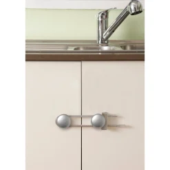 Sécurité Domestique*Dreambaby Serrure coulissante pour armoire de argent