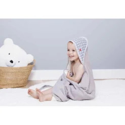 Sorties De Bain*Babytolove Serviette papillon bambou de White Stars