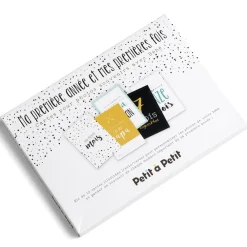 Coffrets De Naissance|Albums*Petit à petit Set cartes 1ere année de Multicolore
