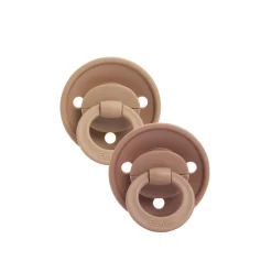 Sucettes*Elodie Details Set de 2 tétines caoutchouc 3 mois + de Soft Terracotta