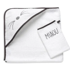 Sorties De Bain*Formula Baby Set de bain chat de Gris