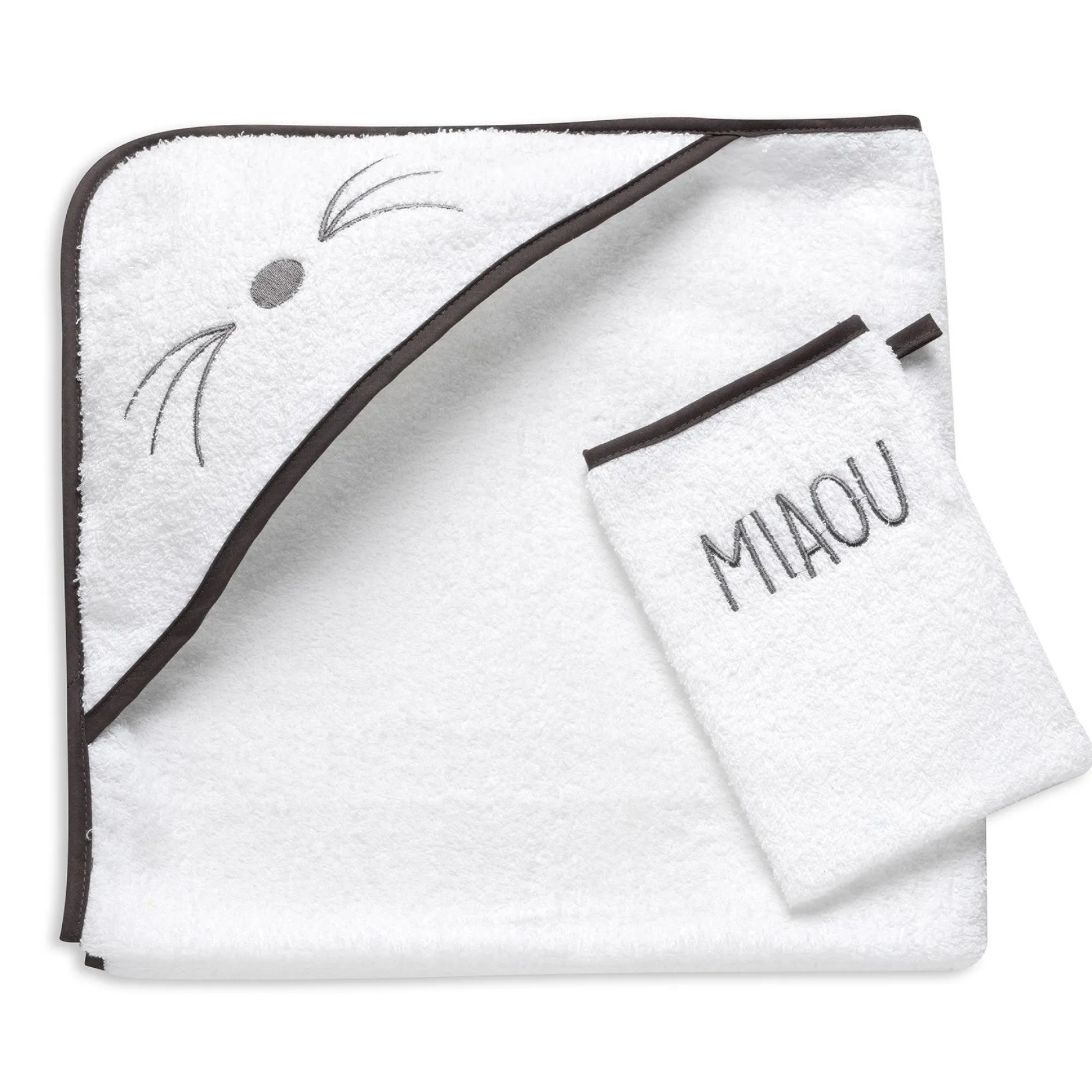 Sorties De Bain*Formula Baby Set de bain chat de Gris