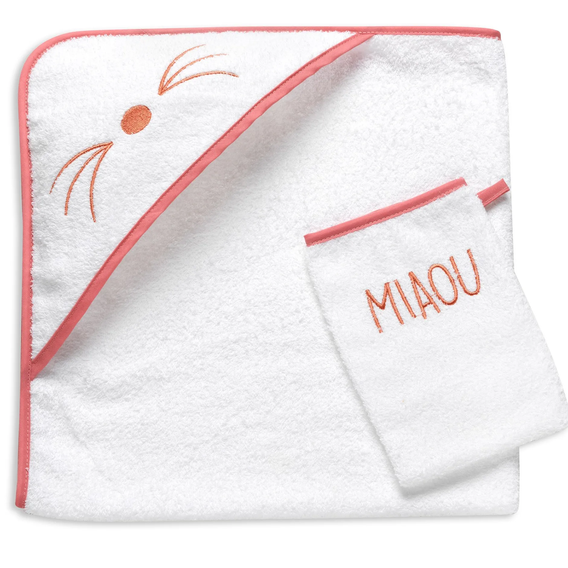 Sorties De Bain*Formula Baby Set de bain chat de Rose