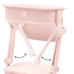 Chaises Hautes Évolutives*CYBEX Set de Tour d’Apprentissage Lemo de Pearl Pink