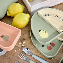 Coffrets*Lässig Set Vaisselle Silicone de Citron