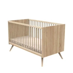 Lits 70X140 Évolutifs*Sauthon Baby's Sweet Home Seventies Lit évolutif 70 x 140 cm de Chêne doré