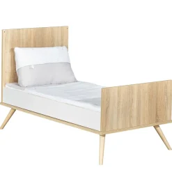Lits 70X140 Évolutifs*Sauthon Baby's Sweet Home Seventies Lit évolutif de Chêne doré