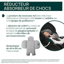 Tout Pour Vos Trajets|Sièges Auto De 0 À 15 Mois*Chicco Siège auto First-Seat Recline i-Size de Black satin