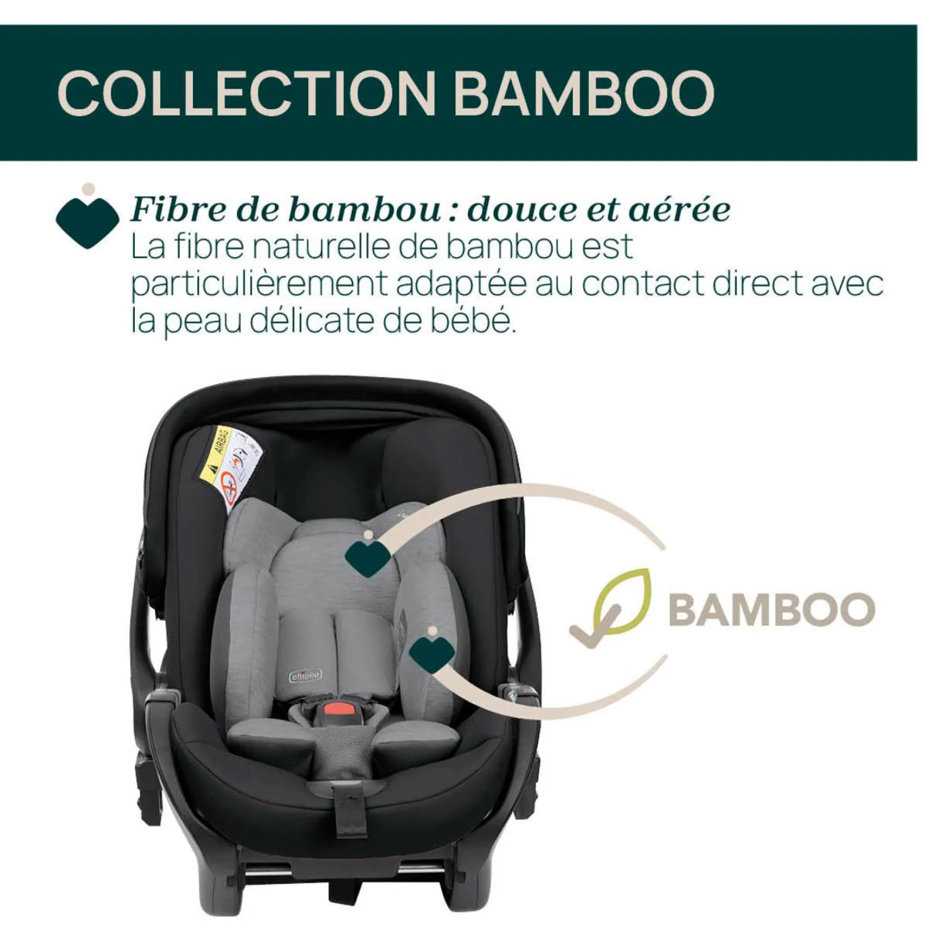 Tout Pour Vos Trajets|Sièges Auto De 0 À 15 Mois*Chicco Siège auto First-Seat Recline i-Size de Black satin
