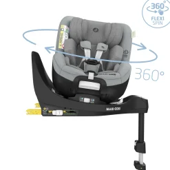Siège Auto De 0 À 4 Ans Avec Réducteur|Siège Auto Avec Jambe De Force*Maxi-Cosi Siège auto Mica Pro Eco i-Size de Authentic Grey