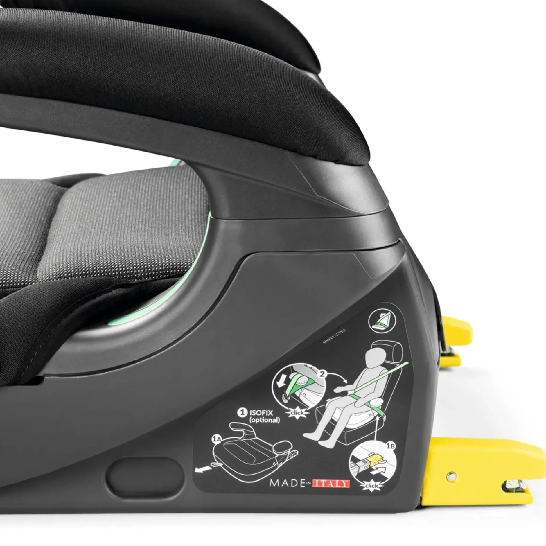 Siège Auto De 8 Ans À 10-12 Ans|Tout Pour Vos Trajets*Peg-Pérego Siège auto Réhausseur Viaggio Shuttle de Crystal Black