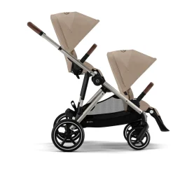 Poussettes Doubles & Triples|Poussettes Citadines*CYBEX Siège Poussette Gazelle S de Almond Beige