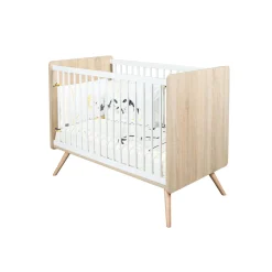 Lits 60X120 Évolutifs|Lits 60X120 Non Évolutifs*Sauthon Baby's Sweet Home Sixties Lit bébé 60x120 de Blanc