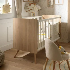 Lits 60X120 Évolutifs|Lits 60X120 Non Évolutifs*Sauthon Baby's Sweet Home Sixties Lit bébé 60x120 de Blanc