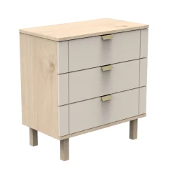 Commodes*Sauthon Baby's Sweet Home Solène Commode 3 tiroirs de Beige cendré