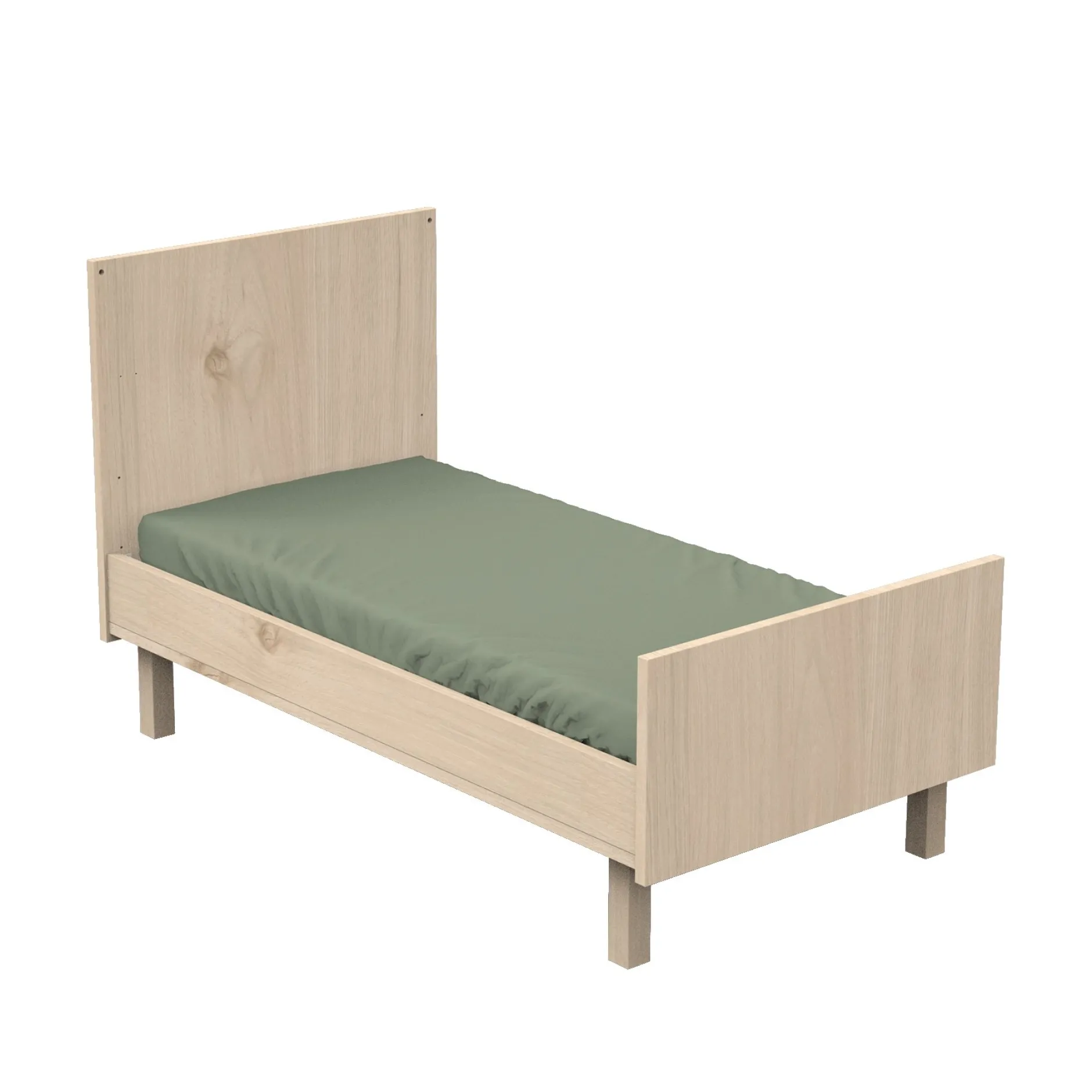 Lits 70X140 Évolutifs*Sauthon Baby's Sweet Home Solène Lit 70x140 évolutif 70 x 140 cm de Blanc