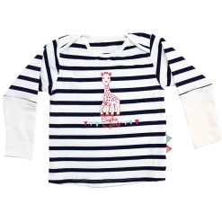 T-Shirts, Blouses, Chemises*Mayoparasol Sophie en croisière Marinière anti-UV 6 mois de Marine