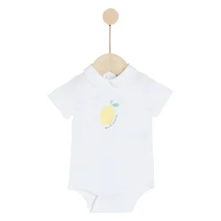 Bodies*Marèse Sous le citronnier Body manches courtes de Linen